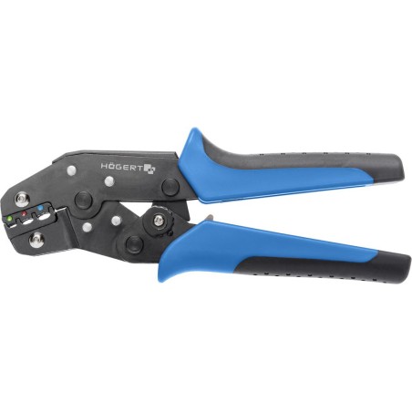 Högert Technik Crimpzange für isolierte Aderenden 0,5–2,5 mm (HT1P160)
