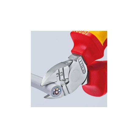 Knipex Abisolierzange 160 mm, isoliert (14 26 160)