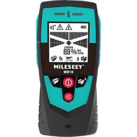 Mileseey Leitungsdetektor, Kabelsucher, Metalldetektor MILESEEY WD10 IP65