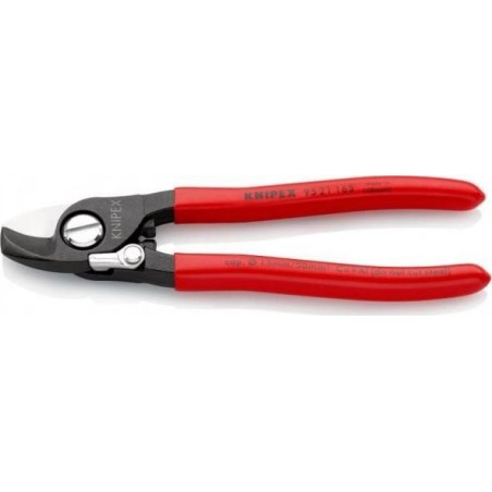 Knipex Kabelschere mit Öffnungsfeder 165 mm