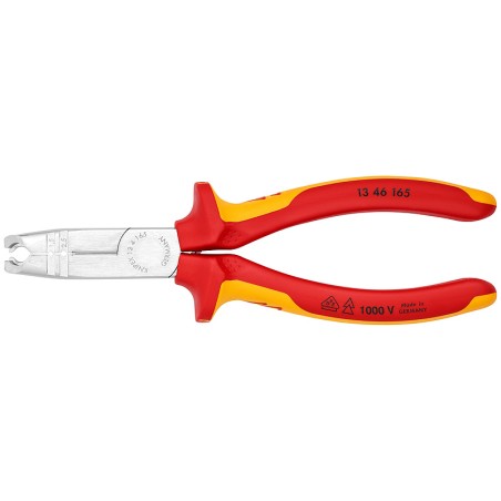 Knipex Abisolierzange 160 mm, isoliert (1346165)