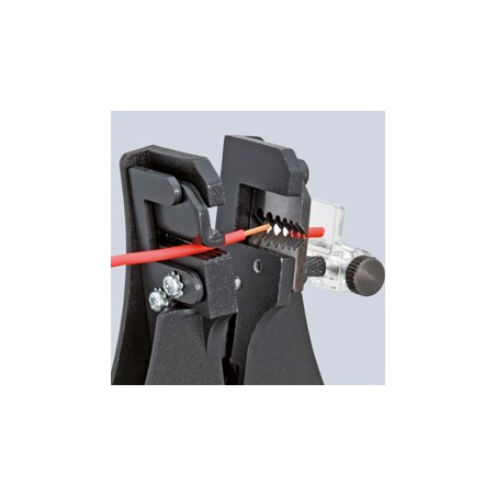 Knipex Abisolierzange mit Formmessern, 180 mm (12 21 180)