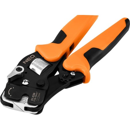 Neo Crimpzange für Aderendhülsen CRV 230 mm, selbstausrichtend 0,08–16 mm², AWG 26–5