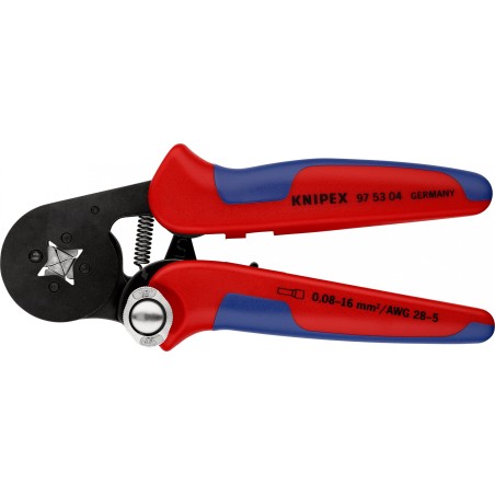 Knipex Selbstausrichtende Hülsenpresszange 180 mm (97 53 04)