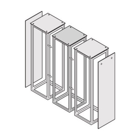 SCHROFF Seitliches Montageset für Varistar, IP 20