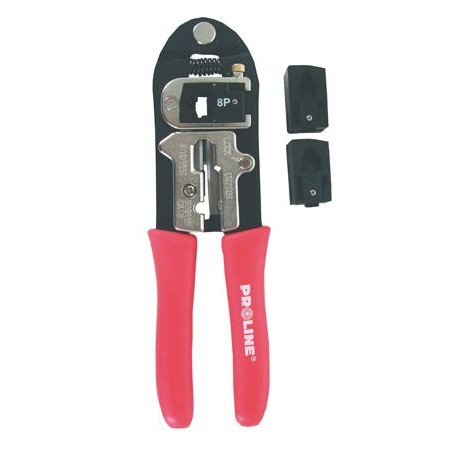 Pro-Line Crimpzange für RJ45-, RJ12- und RJ11-Stecker 28489