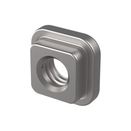 SCHROFF Befestigungselemente von SCHROFF für robuste Komponenten, Mutter, Vierkant, M4