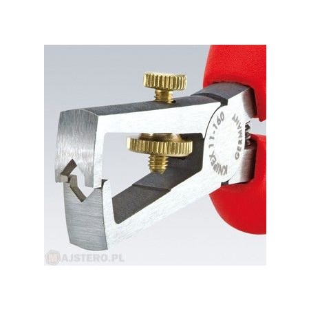 Knipex Abisolierzange Knipex 11 05 160, verchromt