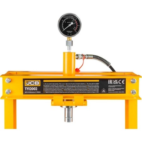 JCB Hydraulische Bodenpresse 12 t mit Manometer (2-teilig)