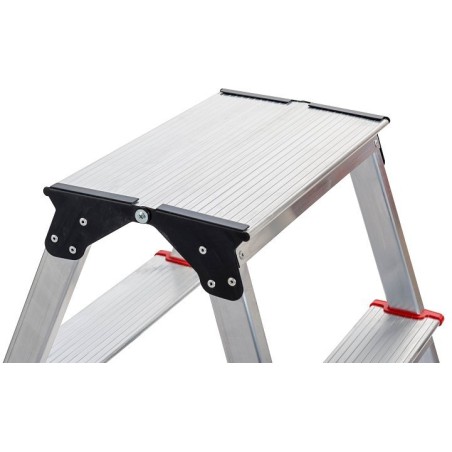 4-stufige Klappleiter aus Aluminium