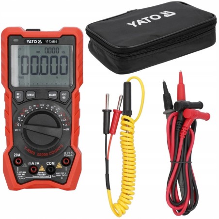 YT.DIGITAL-MESSGERÄT TRUE RMS LCD 25000