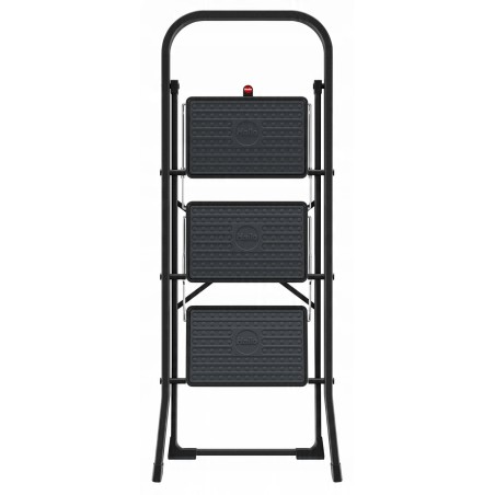 Klappleiter K44 StandardLine / Stahl / 3 Stufen / Sicherheitsgriff / schwarz 4007126241733