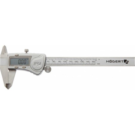 Högert Technik Digitaler Messschieber, Messbereich 150 mm HT4M274