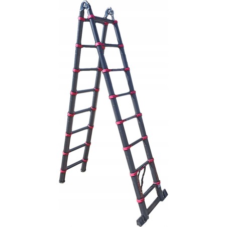 DRAUMET Doppelseitige Leiter 2,5 m