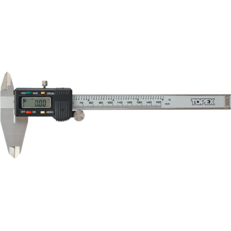 Topex Elektronischer Messschieber 150 mm, 0,02 mm (31C628)