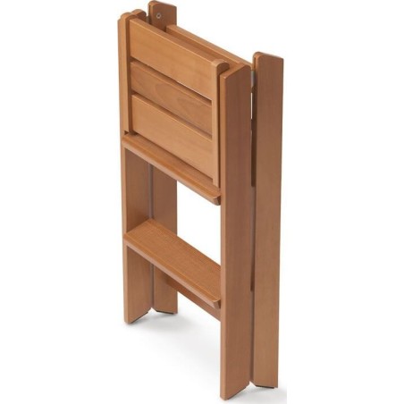 OSIMO Holzleiter – 67 x 61 cm, braun – Arredamenti