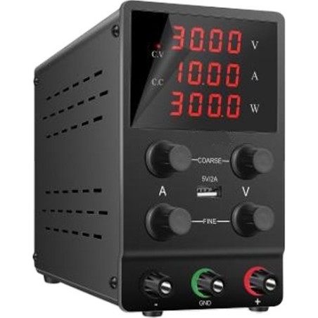 Blow 58-628 Labornetzteil  sps1203 120 V/3 A schwarz