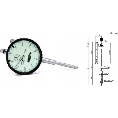 Insize ZEITFÜHLER 30/0,01