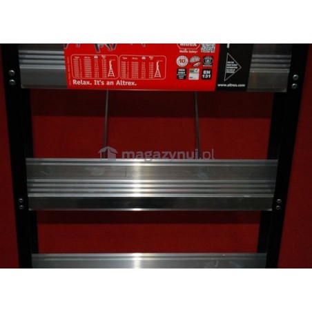 Lero TAURUS Einseitige Leiter (Höhe 140 cm, 6 Sprossen)