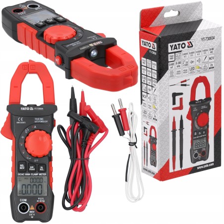 YT.TRUE RMS AC/DC-Stromzange 10 mA–600 A