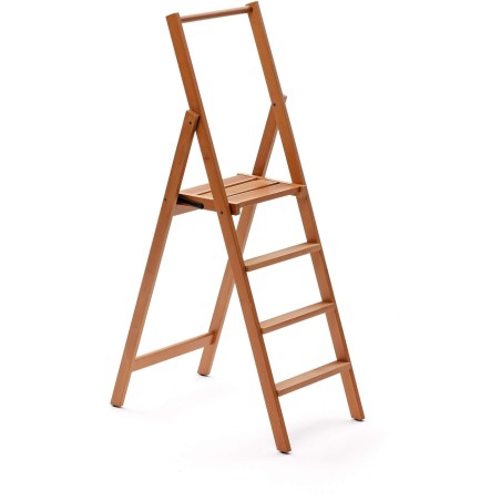 ARREDAMENTI KIMORA 4 Holzleiter – 141 cm, braun, 48 cm