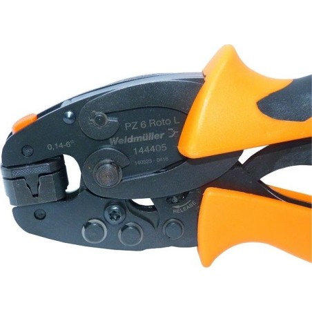 Weidmüller Crimpzange für Aderendhülsen PZ 6 Roto L 0,14–6 mm² 1444050000 Weidmüller 8593