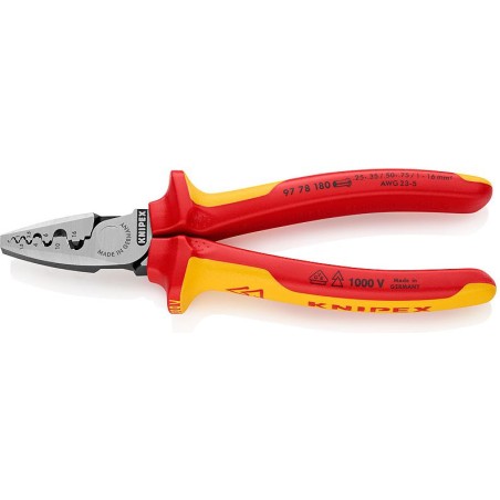 Knipex Hülsenzange 0,25–16 mm (97 78 180)