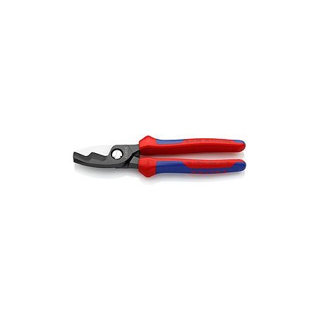 Knipex Doppelklingenschere für Kabel, 200 mm (9512200)