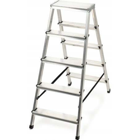 Kadax KADAX Aluminium-Doppeltreppe 2x5