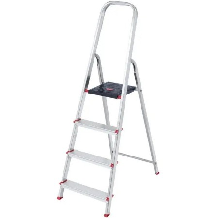 HAUSHALTSLEITER, 4 STUFEN, ALUMINIUM