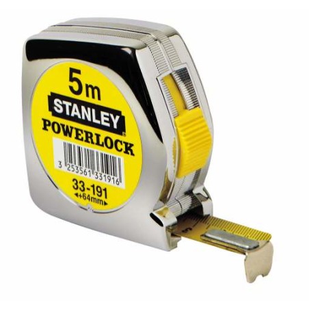 Stanley Miara POWERLOCK Kunststoffgehäuse 10 m 25 mm 33-442