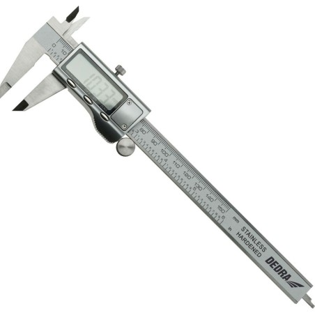 Dedra Digitaler Messschieber 150 mm, Edelstahl
