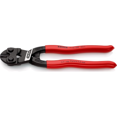 Knipex Kompakte Gelenk-Schneidezange 200 mm CoBolt PVC (71 01 200)