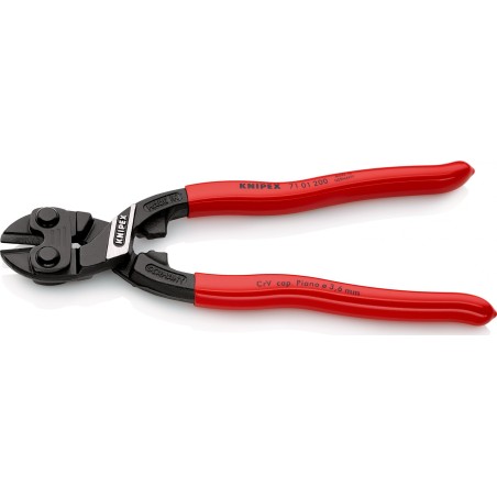 Knipex Kompakte Gelenk-Schneidezange 200 mm CoBolt PVC (71 01 200)