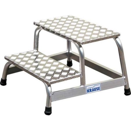 Krause Stabilo Aluminium-Trittleiter, 2-stufig (805027)