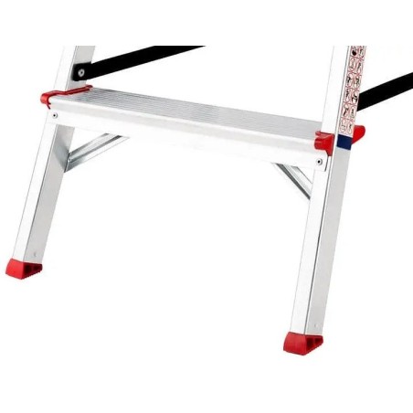 2-seitige Aluminium-Klapptreppe mit 5 Stufen