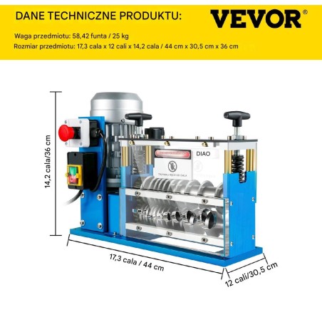 Elektrische Abisoliermaschine, 370 W