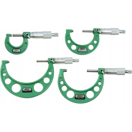 Insize Mikrometer-Set 0–150 /6-teilig/ Reibungskupplung