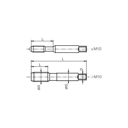 Fanar Handgewindeschneider M4, 3 Stück (A2-235831-0040)
