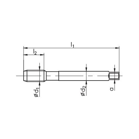 Fanar Maschinengewindebohrer M12x1,25 (D2-511101-0124)