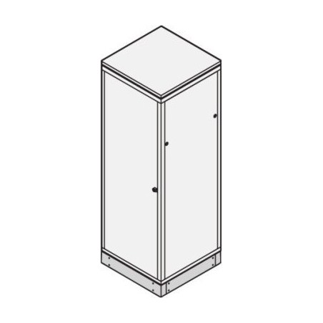 SCHROFF SCHROFF Eurorack-Basis/Sockel, Glad, 100H 600W 600D