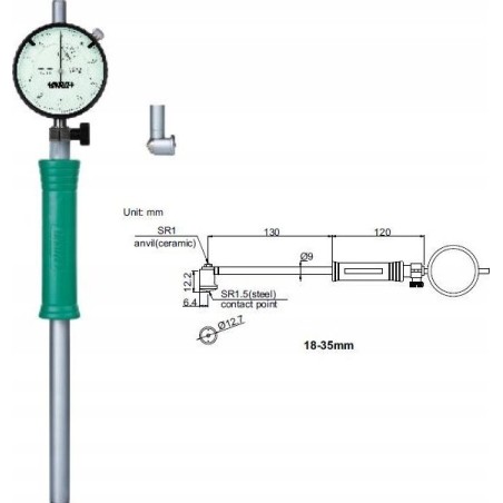 Insize Uhrenarmband MDHC (2322-35A)