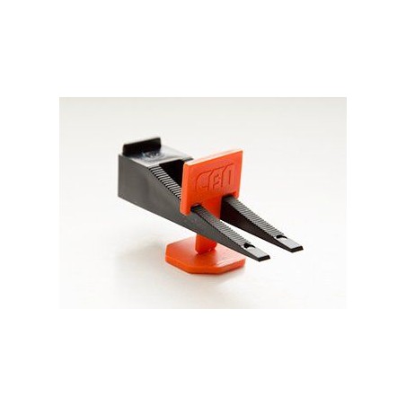 PROFESSIONAL NEW SYSTEMS Fliesenausgleichssystem, bestehend aus ca. 100 Keilen und 750 Clips (1,5 mm).