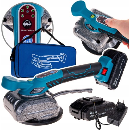 Vibrationssaugnapf für Fliesen 21 V (2 Akkus + Ladegerät) (10)