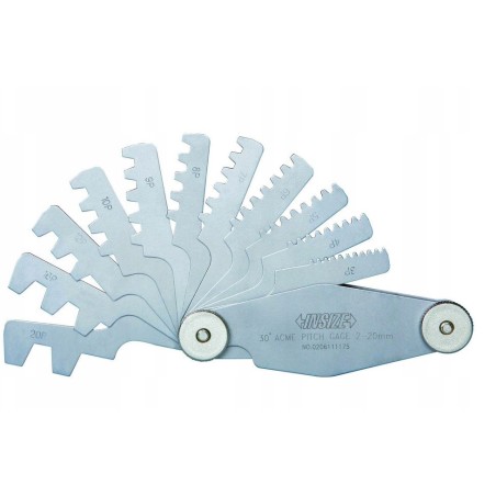 Insize Gewindeschablone TR30 (12-teilig)