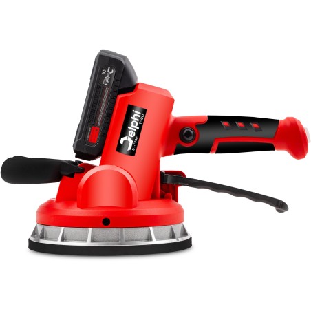 VIBRIERENDER SAUGNAPF FÜR FLIESEN – VIBRATOR ZUM AUSRICHTEN – 2xAKU – LEISTUNGSTARK 1000 W