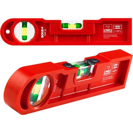 Sola SOLA Kunststoff-Wasserwaage 22 cm  PHF 22