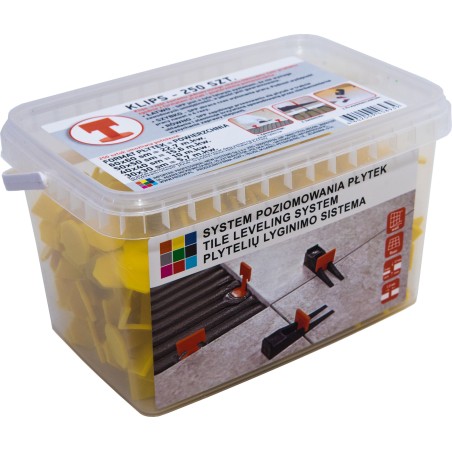 PROFESSIONAL NEW SYSTEMS Fliesenausgleichsklammern 0,9 mm. Bitte 1000 Stück.