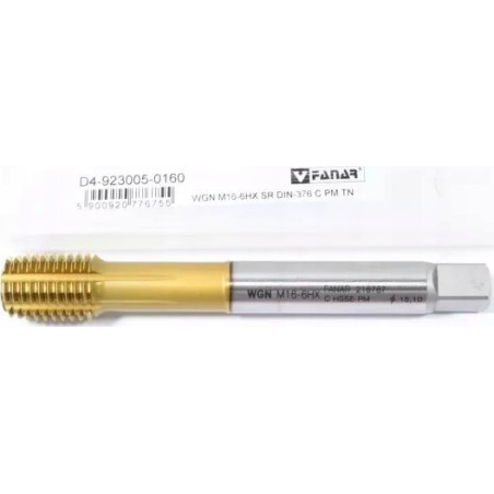 Fanar Ausdreher M16 DIN-376C (6HX) SR HSSE-PM WGN TIN