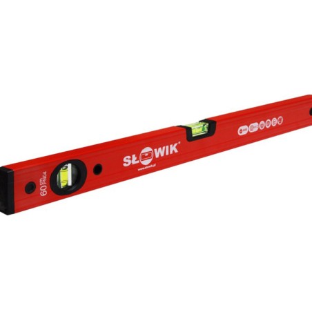 Słowik Wasserwaage, lackiert, PN04, 200 cm, rot (70204)